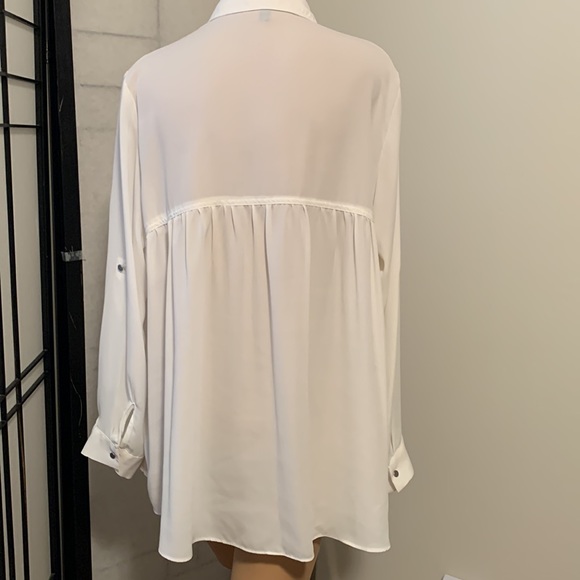 JONES NEW YORK OFFICE CAREER BLOUSE XL LIKE NEW! - Picture 5 of 8